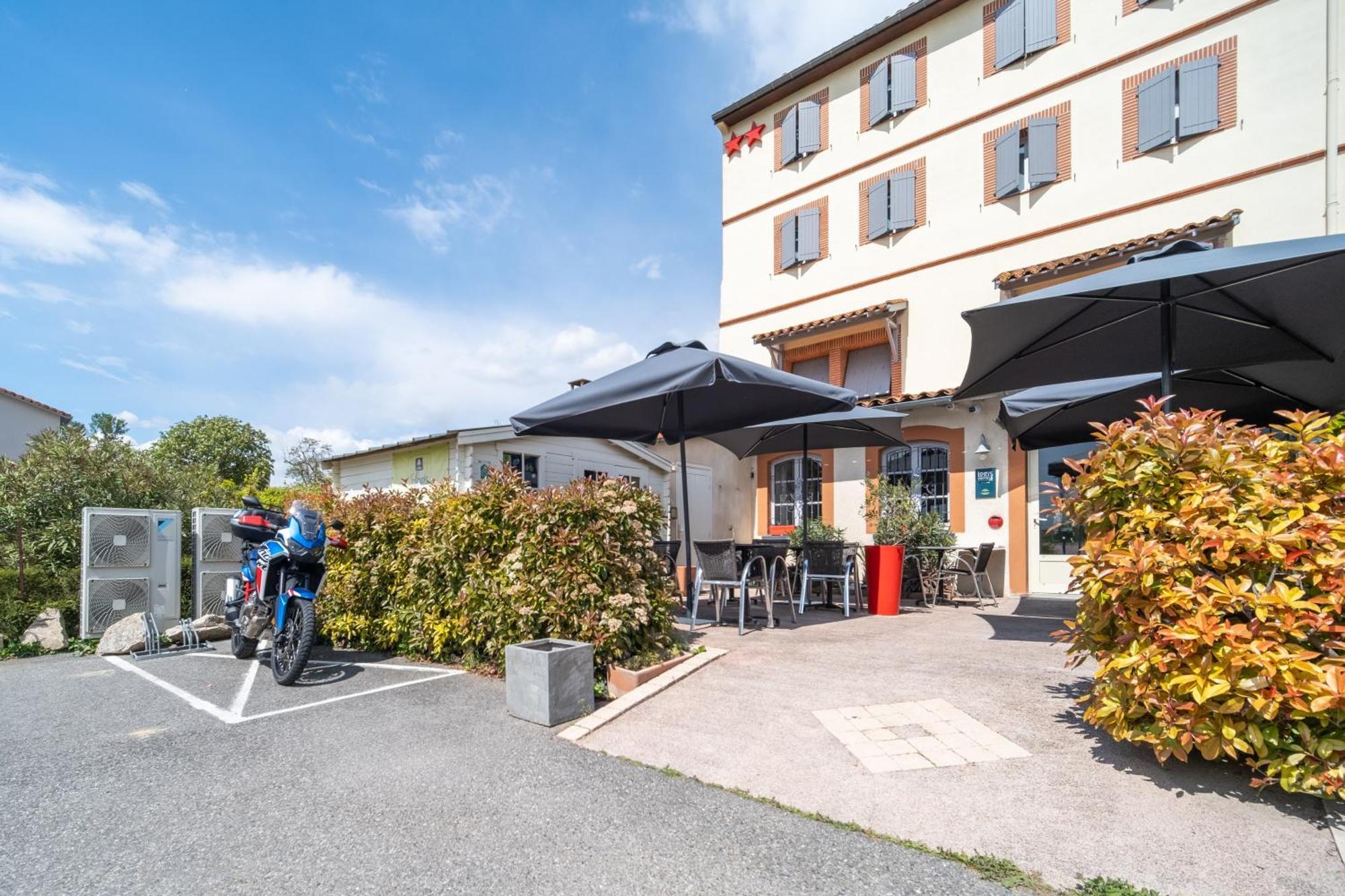 Hotel Restaurant Du Lauragais Logis De France Villefranche-de-Lauragais Eksteriør bilde