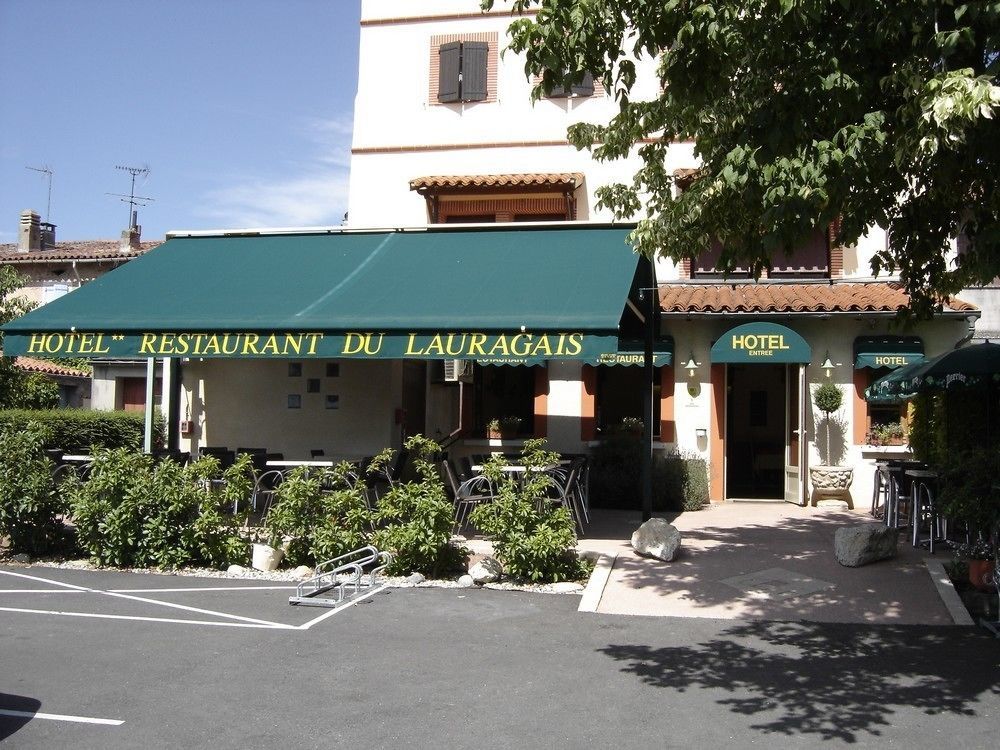 Hotel Restaurant Du Lauragais Logis De France Villefranche-de-Lauragais Eksteriør bilde