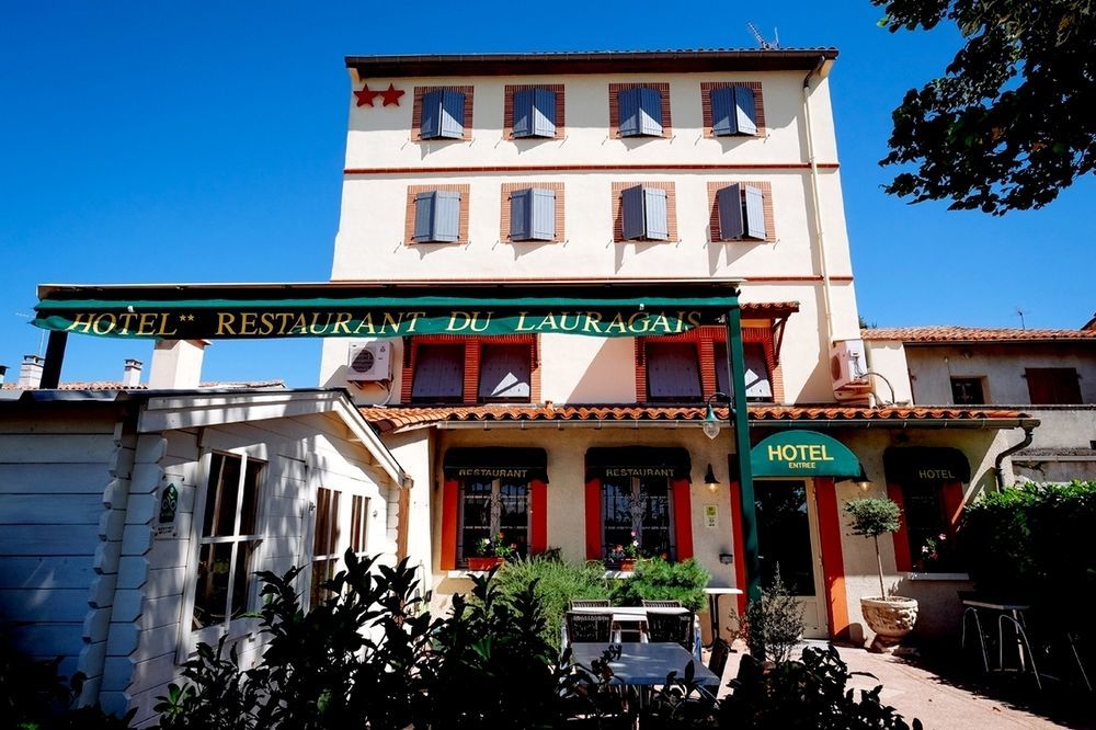 Hotel Restaurant Du Lauragais Logis De France Villefranche-de-Lauragais Eksteriør bilde