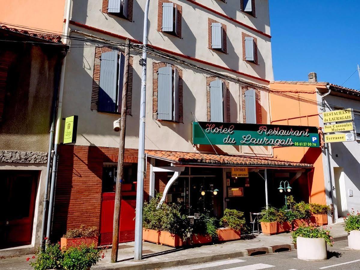 Hotel Restaurant Du Lauragais Logis De France Villefranche-de-Lauragais Eksteriør bilde